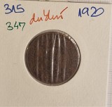 347 Indonesia Netherlands East Indies 1 Cent 1920, KM#315, Asia