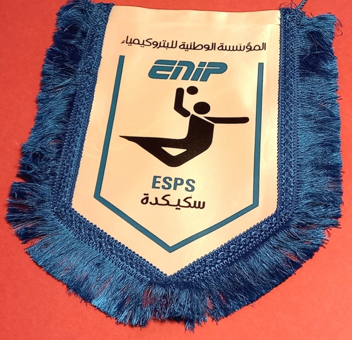 Fanion (protocol) Handbal -Federatie de Handbal (dimensiuni 38x22 cm)