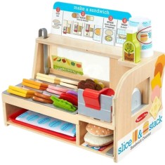 Set de Joaca din Lemn Melissa &amp;amp; Doug Sandwichuri Delicioase foto
