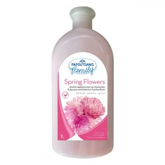 Gel de Duș Papoutsanis Family, Spring Flowers, Capacitate 1L