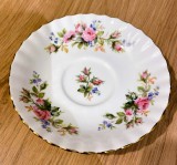 Farfurie - desert / pentru canite - Royal Albert - Moss rose - 1 persoana, Decorative