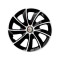 Set 4 Capace Roti 15 inch (R15), pentru Alfa Romeo, model Stig Extra Black &amp; White