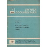 Sinteza Documentara 1973 - Metode moderne de amplasare a utilajelor in intreprinderile industriale