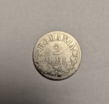 2 lei 1876 Rara