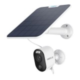Camera IP 4 MP, Wi-Fi, IR 10 m, color noaptea, lentila 4mm, PIR, sirena, IP65, 6000mAh, slot card, microfon + panou solar - Reolink Argus 3 Pro Safety