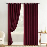 Draperie Atria, Velvet Amelie 5018-25, catifea, bordo, semiopac, H 280 cm