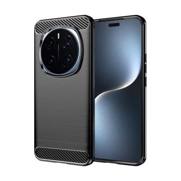 Husa pentru Honor Magic7 Pro, Techsuit, Carbon, Neagra