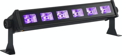 Bara LED UV Ibiza, 6x3W foto