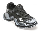 Cumpara ieftin Pantofi sport GRYXX negri, Y006, din material textil