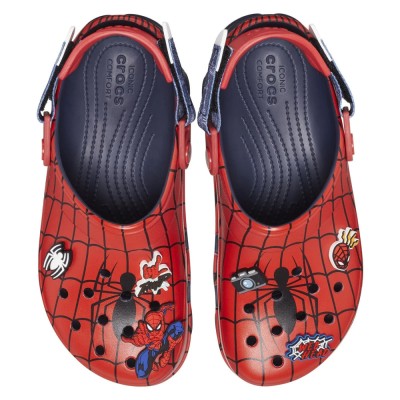 Saboti Crocs Team Spider Man All Terrain Clog Albastru - Navy foto