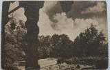 Carte postala Bucuresti Parcul Cotroceni, perioada interbelica