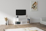 Cumpara ieftin Comoda TV Cafu - Alb
