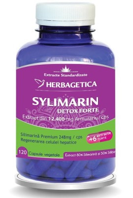 Sylimarin detox forte 120cps foto