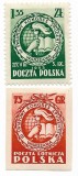Polonia - Al 3-lea Congres Universal al Studentilor de la Varsovia, 1953 - valori neobliterate