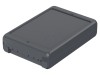 Carcasă universala BOPLA ABS grafit IP67 BOCUBE, Dimensiuni 125x191x40mm