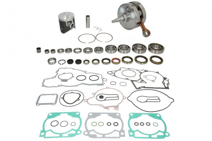 Engine repair kit. tłok STD (a set of gaskets with seals. crankshaft. gearbox bearing. piston. shaft bearing. water pump and shaft repair kit) HUSQVAR