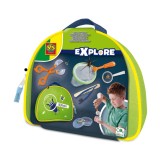 Cumpara ieftin Set Explorare Insecte SES Creative, 5 ani+, cu Lupa, Clesti, Plasa, Recipient si Ghid Identificare, Jucarie Educativa Baieti/Fete