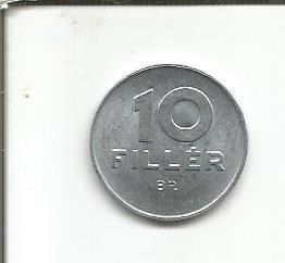 No(3) moneda- UNGARIA- 10 FILER 1980 foto
