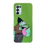 Husa compatibila cu Oppo A54 5G model Grubber The Ganggreen Gang, Silicon, TPU, Viceversa, Transparent, Carcasa