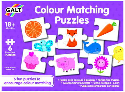 Set de 6 puzzle-uri - Lumea culorilor foto