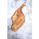 Tocător Texas cu m&acirc;ner din lemn de măslin 65 cm