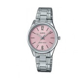 Casio LTP-V005D-4BUDF, Women's Watch with Silver Metal Bracelet