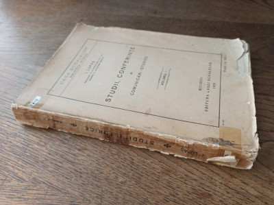 I.LUPAS - STUDII CONFERINTE SI COMUNICARI ISTORICE, VOL 1 *** 1928 foto