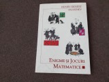 ENIGME SI JOCURI MATEMATICE HENRY ERNEST DUDENEY
