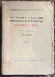 BOIERII GOLESTI(DIN VREMEA RENASTERII NATIONALE A TARII ROMANESTI), SCRISORI ADNOTATE SI PUBLICATE DE G.FOTINO/VOL. IV, 1853-1871/TRANSE NETAIATE