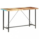 Cumpara ieftin Masă de bar, 180 x 70 x 107 cm, lemn masiv reciclat