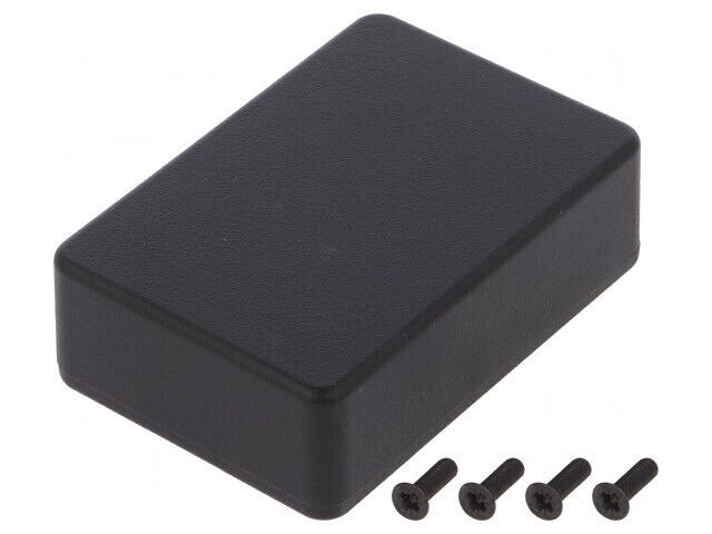 Carcasă Universală Aluminiu Negru 55x80x25mm