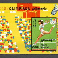 Romania.1992 Olimpiada de vara BARCELONA-Bl. nedantelat DR.574