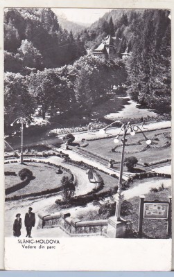 bnk cp Slanic Moldova - Vedere din parc - circulata - taxa de plata foto