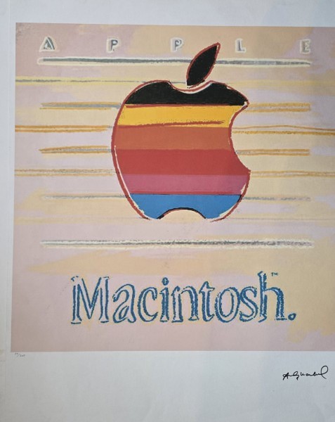 Andy Warhol - Apple, litografie originala
