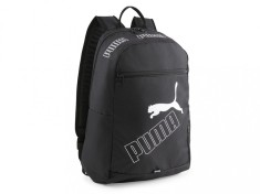 Rucsac Puma Phase II negru pentru scoala,32x15x46 cm