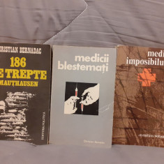 MEDICII BLESTEMATI/IMPOSIBILULUI/MAUTHAUSEN-CHRISTIAN BERNADAC (3 VOL)