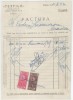 Romania, Textila, Factura (V), Craiova, 1930