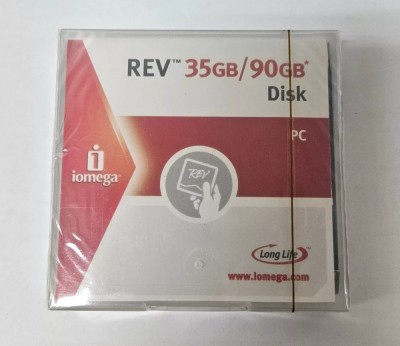 iomega REV Disk 35GB/90GB DISK Pc Mac Long Life nou sigilat foto