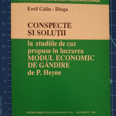 Conspecte si solutii la studiile de caz P. Heyne - Emil Calin Dinga 1994