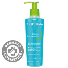 Gel spumant Sebium, 200ml, Bioderma