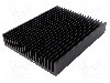 Radiator extrudat, aluminiu, 250mm x 200mm, neagra, FISCHER ELEKTRONIK - SK 47 250 SA foto