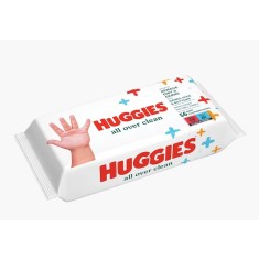 Servetele umede Huggies All Over Clean, 56 buc