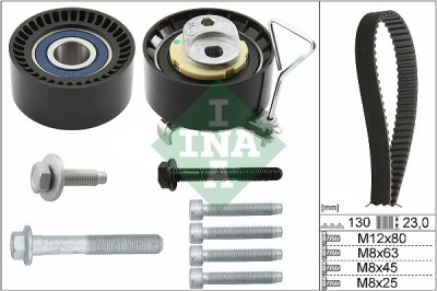INA 530 0746 10 Set curea de distributie foto