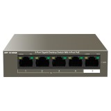 Cumpara ieftin Switch 4 porturi Gigabit PoE, 1 port RJ45 Gigabit - IP-COM G1105P-4-63W