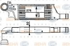 Radiator intercooler OPEL COMBO Tour (2001 - 2016) HELLA 8ML 376 723-281 foto