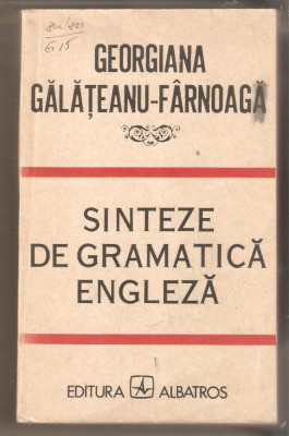 Georgiana Galateanu-Farnoaga-Sinteze de gramatica engleza foto