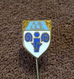 Insigna fotbal - Asociatia Sportiva &quot;INDUSTRIA LANII&quot; TIMISOARA