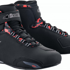 Ghete Alpinestars Sektor WP, culoare negru/gri/rosu, marime 11/44 Cod Produs: MX_NEW 34053005PE