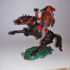 bnk jc Figurina de plastic - indian calare - Hong Kong copie Timpo