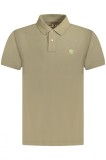 Cumpara ieftin Timberland Tricou polo barbati, cu mini logo brodat, Regular fit, Maro inchis, S
